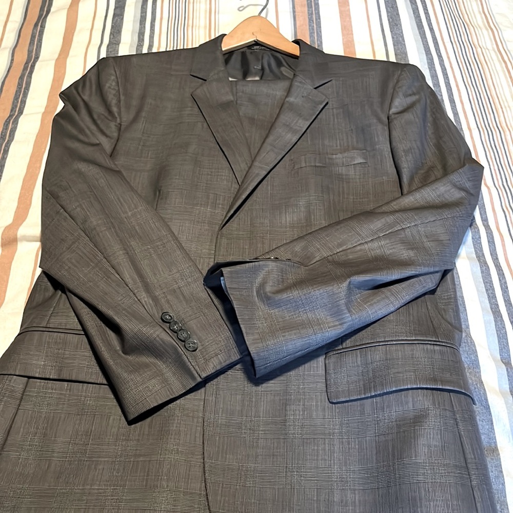 Express Plaid Suit Jacket (Pants Free)